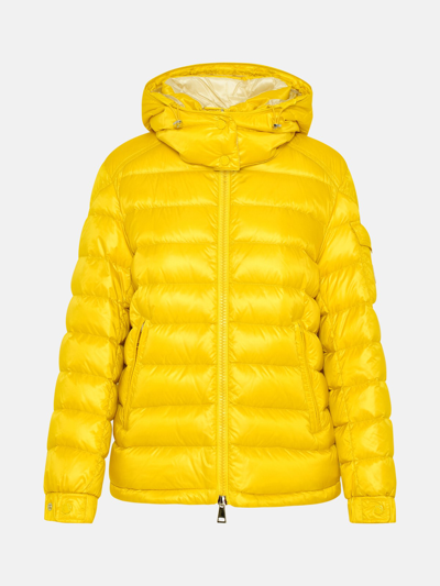 Moncler Dalles Water Resistant Down Puffer Jacket In Yellow | ModeSens