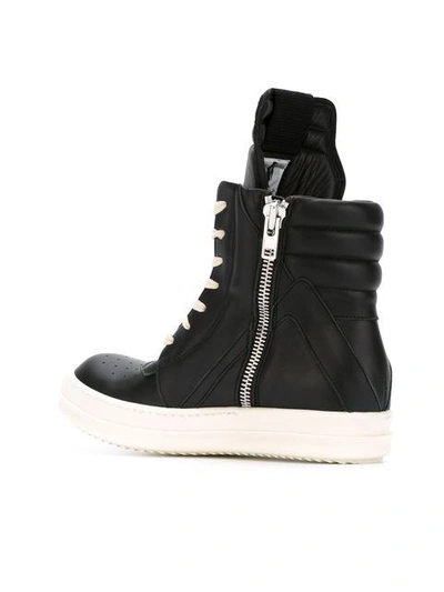 Shop Rick Owens 'geo Basket' Hi-top Trainers