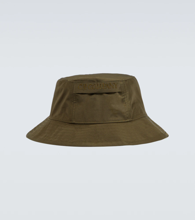 Shop C.p. Company Technical Bucket Hat In Ivy Green