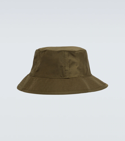 Shop C.p. Company Technical Bucket Hat In Ivy Green