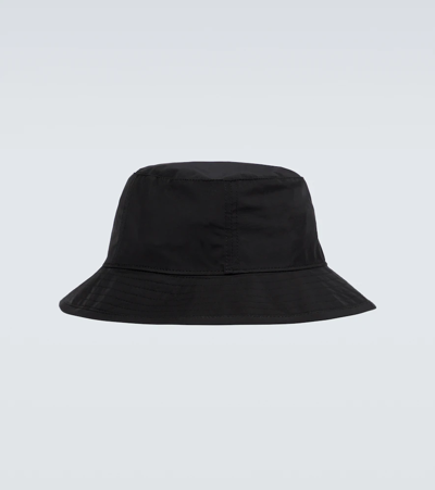 Shop C.p. Company Technical Bucket Hat In Black