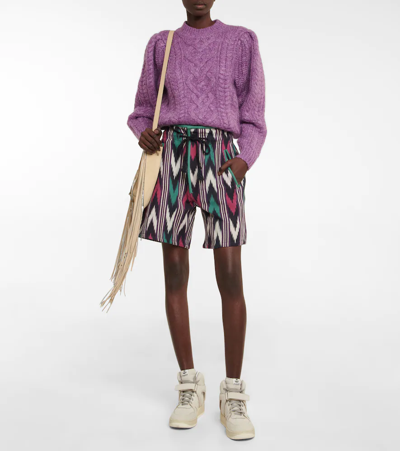 Isabel Marant Étoile Isabel Marant Etoile Linima Shorts In Faded Night