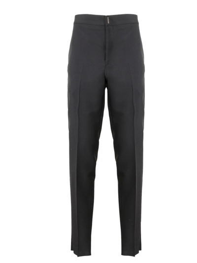 Shop Givenchy Straight Leg Tailored Trousers In Black