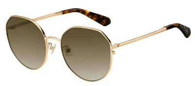 Shop Kate Spade Citianigs Butterfly Sunglasses In Brown