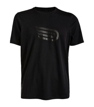 Shop Pressio Hapai Logo T-shirt In Black