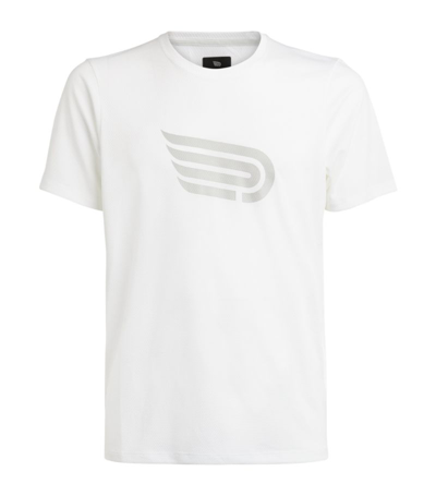 Shop Pressio Hapai Logo T-shirt In White