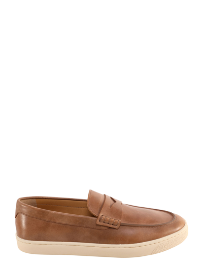 Brunello Cucinelli Leather Loafer - Atterley In Brown | ModeSens