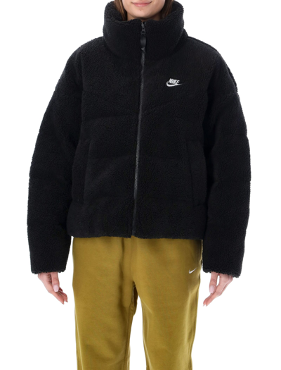 Shop Nike Sportswear Therma-fit City Series Down-fill Jacket In Black