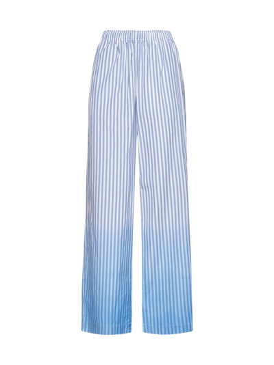 Shop Marni Pants In Iris Blue