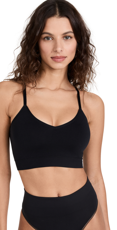 Shop Yummie Cadence Comfortably Curved Bra In Black