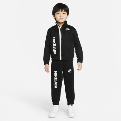 Shop Nike Sportswear Toddler Tracksuit Set In Black