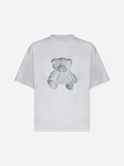 Shop We11 Done Pearl Necklace Teddy Cotton T-shirt
