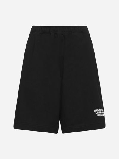 Shop Vetements Limited Edition Cotton Shorts