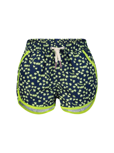 Shop Bonpoint Kids Swim Shorts For Boys In Blue
