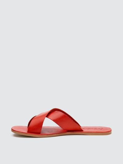 Shop Matisse Cuba Leather Sandal In Red