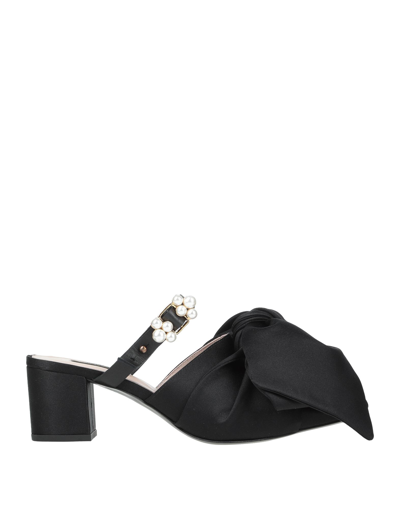 Shop Mother Of Pearl Mules & Clogs In Black