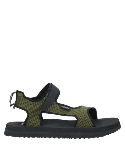 Shop Adno Man Sandals Military Green Size 8.5 Textile Fibers