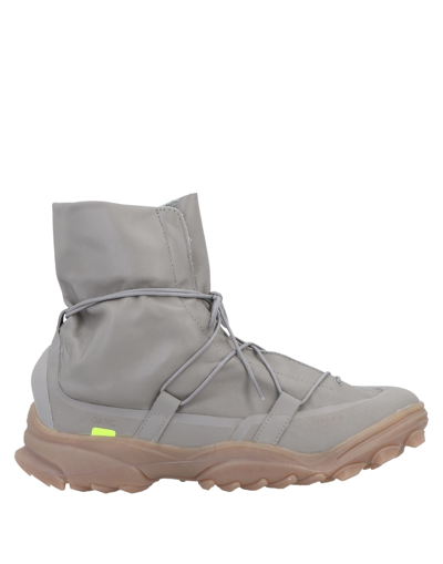 Shop Oamc X Adidas Originals Sneakers In Dove Grey