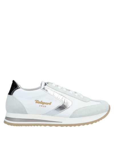 Shop Valsport Woman Sneakers Light Grey Size 7 Soft Leather, Textile Fibers