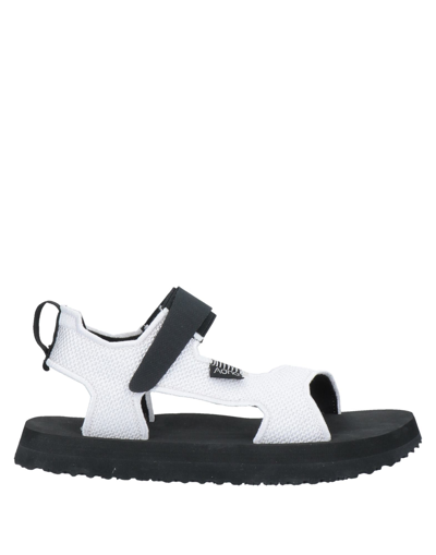 Shop Adno Man Sandals White Size 8.5 Textile Fibers