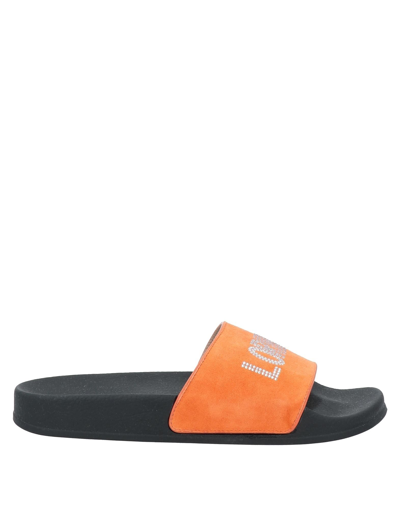 Shop Loriblu Woman Sandals Orange Size 8 Soft Leather
