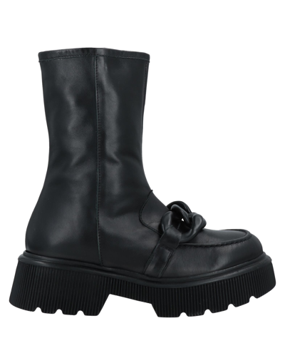 Shop Divine Follie Ankle Boots In Black