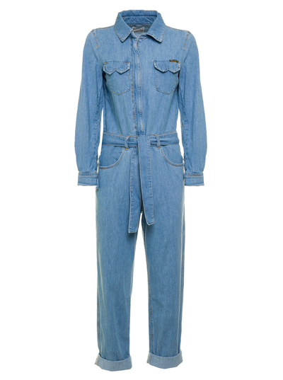 Washington Dee Cee Mustang Work Coverall In Blu