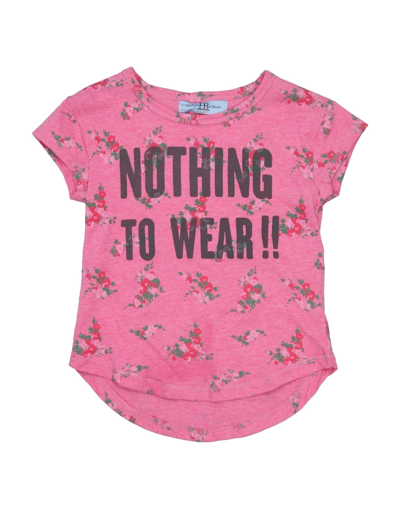 Shop Harmont & Blaine Toddler Girl T-shirt Pink Size 5 Cotton, Polyester