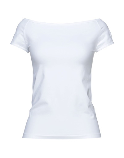 Shop Helmut Lang T-shirts In White