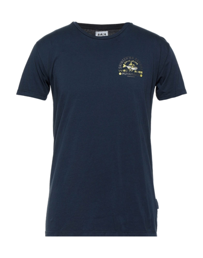 Shop Berna Man T-shirt Midnight Blue Size L Cotton
