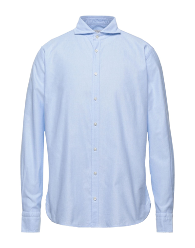 Shop Guy Rover Shirts In Sky Blue
