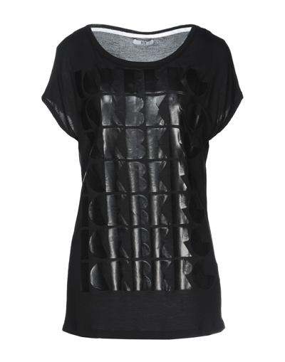 Shop Ice Iceberg Woman T-shirt Black Size 6 Modal