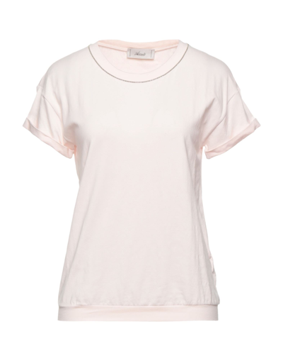 Shop Accuà By Psr T-shirts In Light Pink