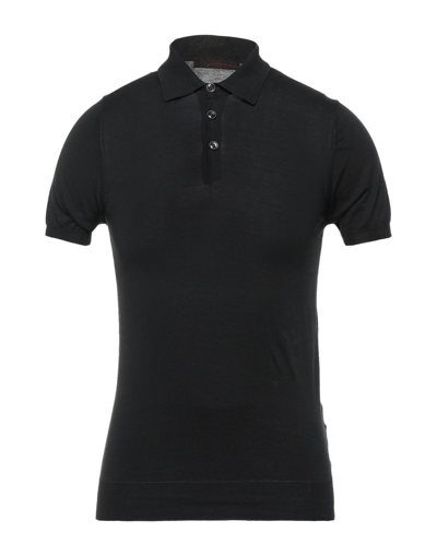 Shop Jeordie's Man Polo Shirt Black Size 3xl Cotton