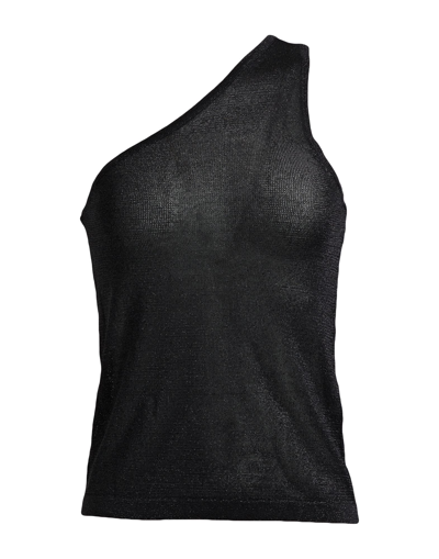 Shop Missoni Woman Top Black Size 2 Viscose, Cupro, Polyester