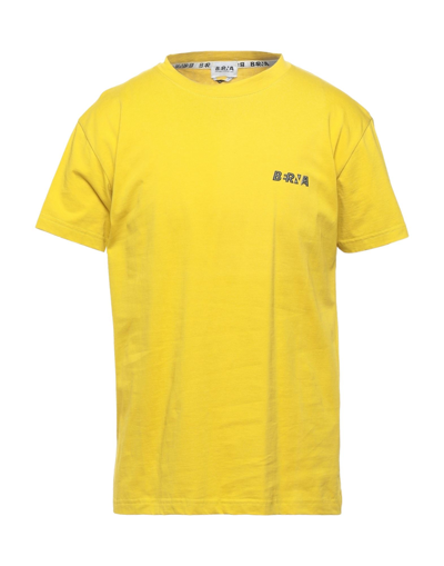 Shop Berna Man T-shirt Acid Green Size L Cotton