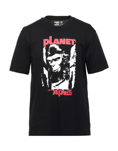 Shop Element Man T-shirt Black Size L Cotton