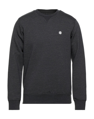 Shop Element Sweatshirts In Steel Grey
