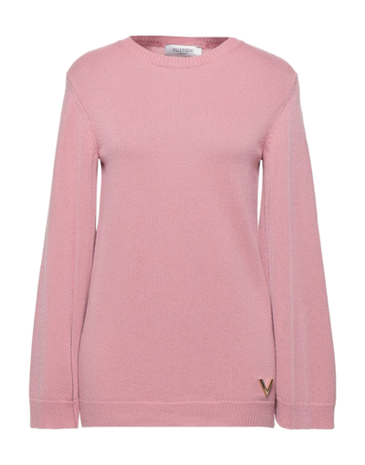Shop Valentino Sweaters In Pastel Pink