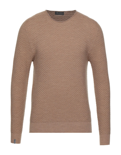 Shop Arovescio Sweaters In Camel