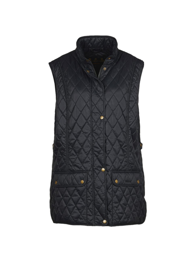 Shop Barbour Women's Otterburn Quilted Gilet In Black