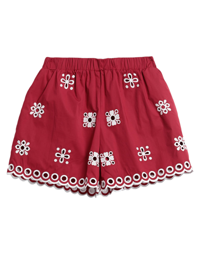 Shop Red Valentino Shorts & Bermuda Shorts In Red