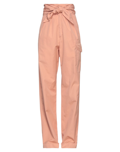 Shop Mauro Grifoni Pants In Pastel Pink