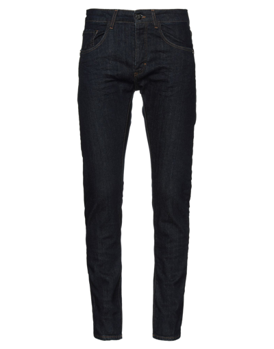 Shop Frankie Morello Man Jeans Blue Size 32 Cotton, Lycra