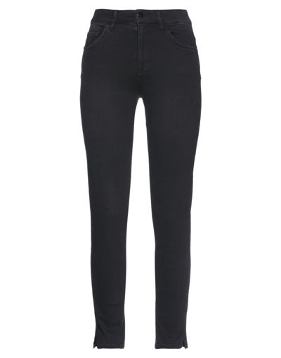 Shop Diana Gallesi Woman Jeans Black Size 4 Cotton, Polyester, Elastane