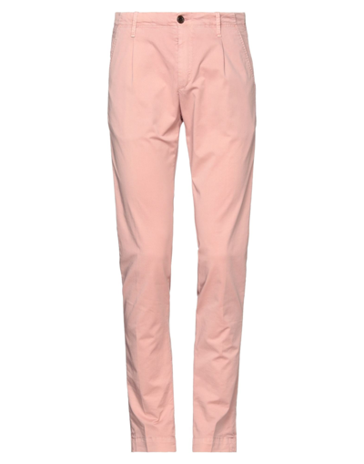 Shop Myths Man Pants Pink Size 32 Cotton, Elastane