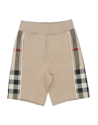 Shop Burberry Shorts & Bermuda Shorts In Camel