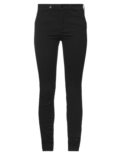 Shop Armani Exchange Pants In Black