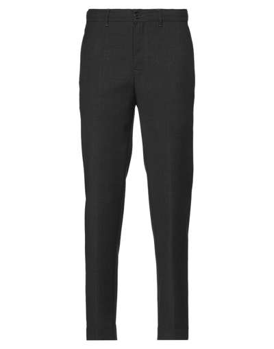 Shop Mauro Grifoni Grifoni Man Pants Lead Size 28 Virgin Wool In Grey
