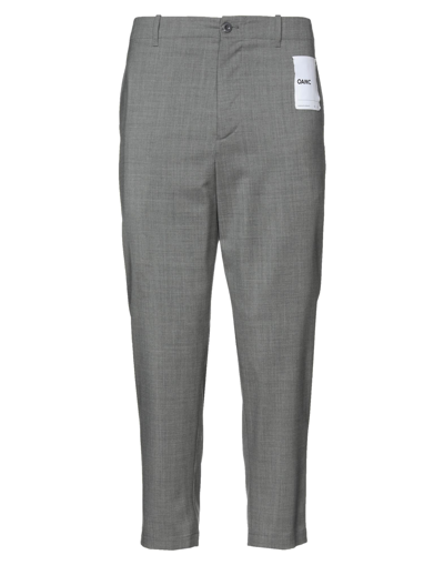 Shop Oamc Man Pants Grey Size 32 Virgin Wool